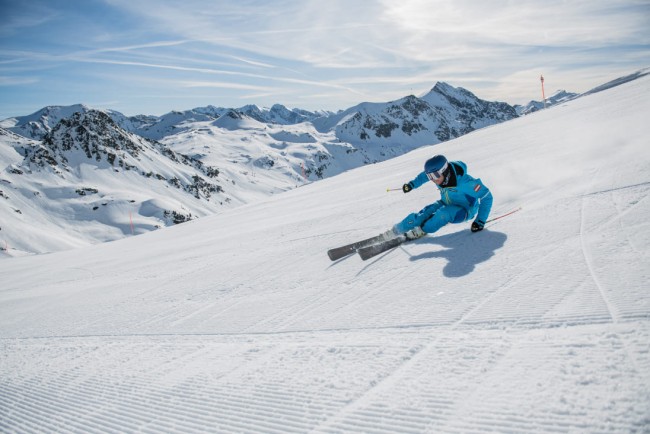 Skifahren in einem der schönsten Skigebiete der Alpen