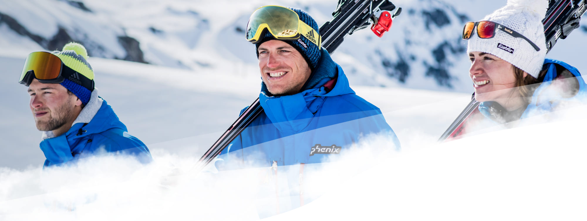 Gemeinsames Ziel in der Skischule Silvia Grillitsch aus Obertauern