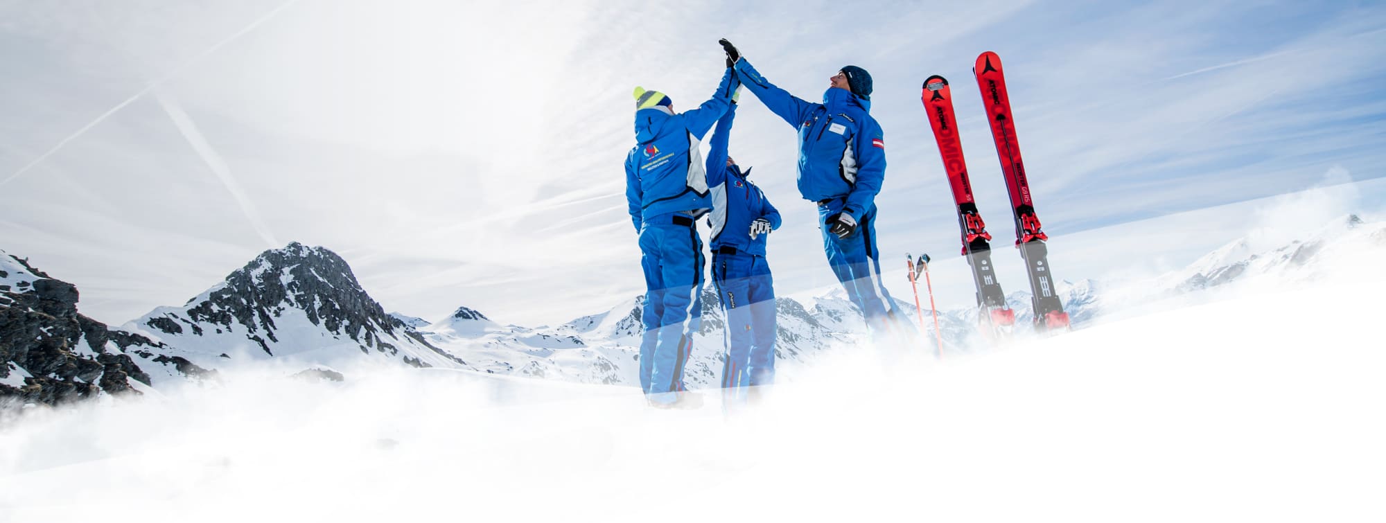 Team der CSA Skischule aus Obertauern
