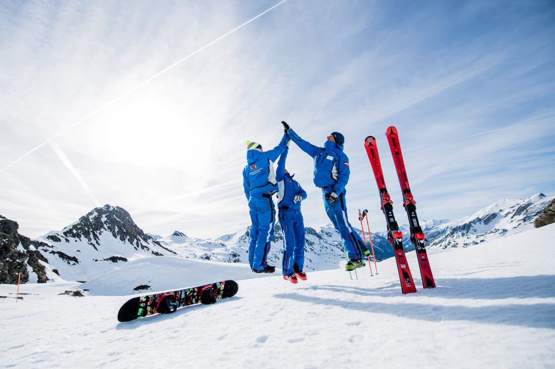 Skilehrer auf Saison in der CSA Skischule Silvia Grillitsch