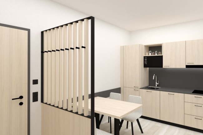 Küche mit Essbereich © GMP Architektur ZT GmbH