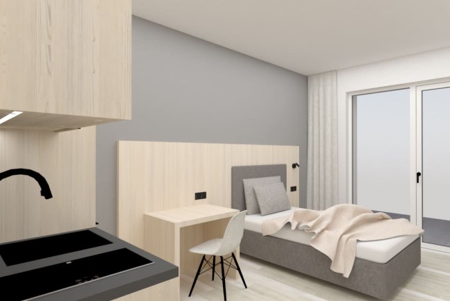 Wohn- und Schlafbereich © GMP Architektur ZT GmbH